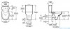 Roca Victoria WC kompakt Rimless biały A342V03000/A341V01000/A801E52001